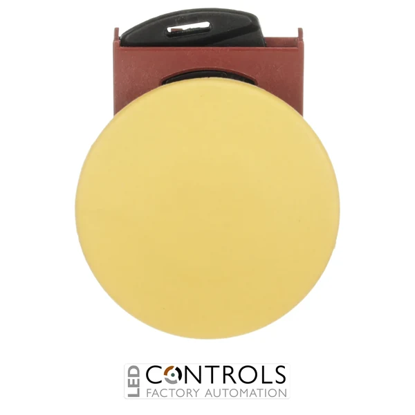 1SFA184043R9003 ABB P9MEM4GN P9M 40 mm Yellow Momentary Mushroom Pushbutton