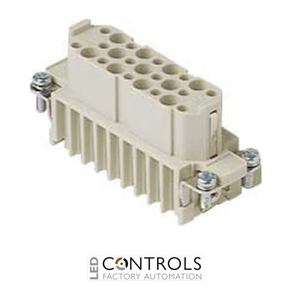 CDF25Z Ilme Female insert 25p and E 10 amp crimp Size 66.40 (Euromap)