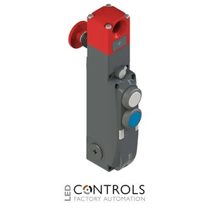 NG 2D7E417F Pizzato NG series safety switch with lock and integrated control devices