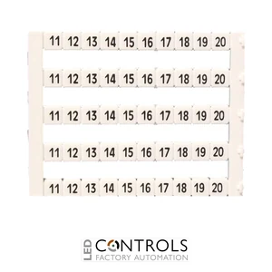 MT5-11-20 IMO Marker 5 x 5 mm White, Printed 11-20