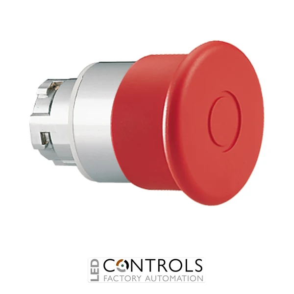 8LM2TB6244 - RED MUSHROOM-HEAD PUSH/PULL PUSH-BUTTON