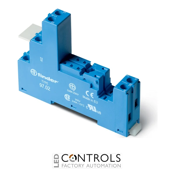 Finder 97.02.7SMA - 97 Series Sockets for 46 Series relays