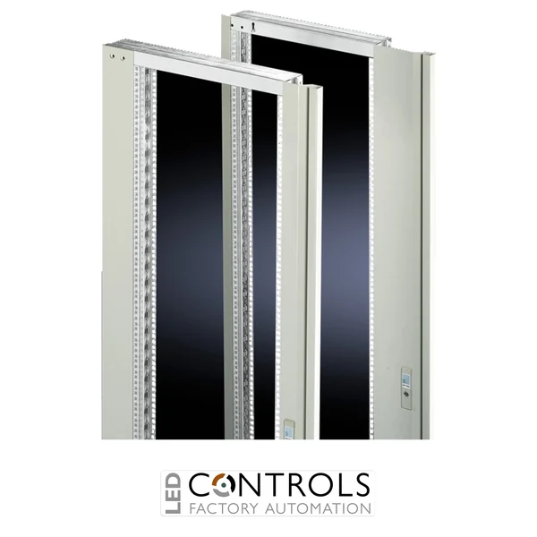 SR2323.235 Rittal Swing frame large with trim panel for W: 800mm (22 U)