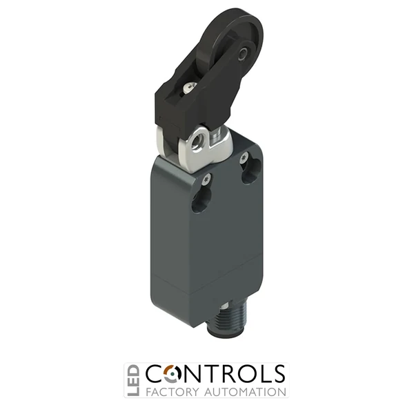 NA B110CV-SMK Pizzato Modular prewired switch with adjustable offset roller lever