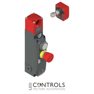 NG 2D1D312D-F30 Pizzato NG series safety switch with lock and integrated control devices, with actuator
