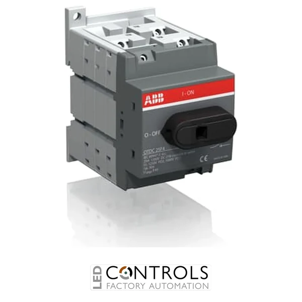 1SCA121462R1001 ABB OTDC25F4 4 Pole 1000VDC  32A Switch Disconnector