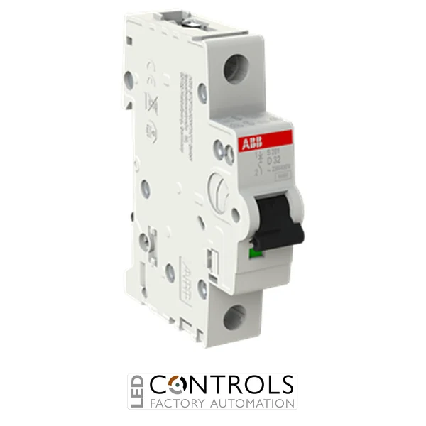 S201-D32 Miniature Circuit Breaker - 1P - D - 32 A