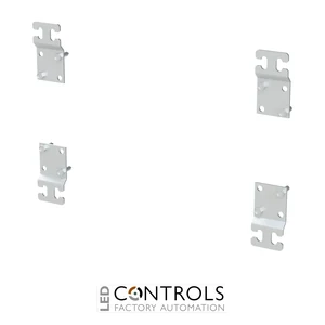 4TBA831000C0100 ABB 831000 Aria Stainless Steel Wall Mounting Brackets 4 Pieces - image 2