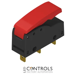 MK H11F49 Pizzato Microswitch with red push button