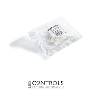 PS20-1T Partex Transparent holder, 17.5mm length / 20, pack 20