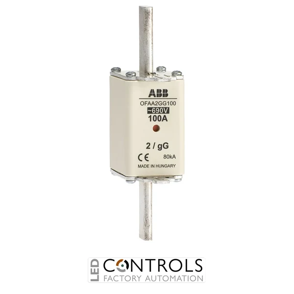1SCA022701R0610 ABB 200A gG DIN Fuse Size 2 690V Dual Indication