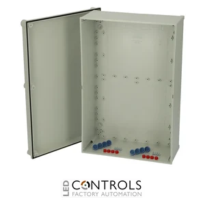 8113378 Fibox CAB PCQ 604021 G Enclosure, Polycarbonate Grey cover