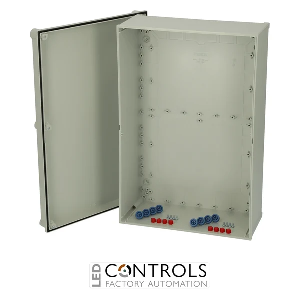 8113378 Fibox CAB PCQ 604021 G Enclosure, Polycarbonate Grey cover