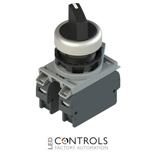 E2 AC-DXBC2202 Pizzato Complete unit with 4 positions selectors, fixing adapter and contacts