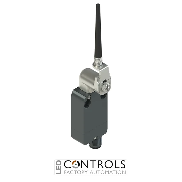 NA B112LL-SMK Pizzato Modular prewired switch with metal revolving lever with flexible adjustable rod