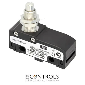 MSSTC11DA09 IMO Microswitch, Screw Terminals Piston Plunger 6.8mm dia, M10