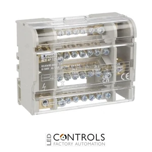 ACB4P125D07 - DIST BLOCK 4P 125A 7 TERMINALS