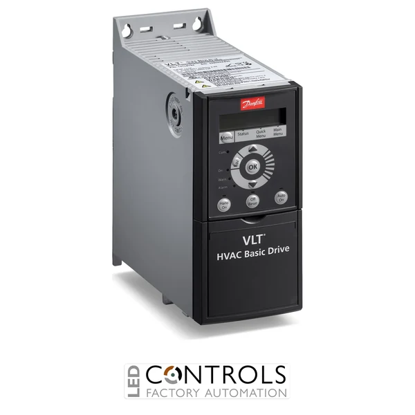 Danfoss 131L9794 VLT HVAC Drive FC-101 0.75kW Three Phase 200 - 240 VAC IP20