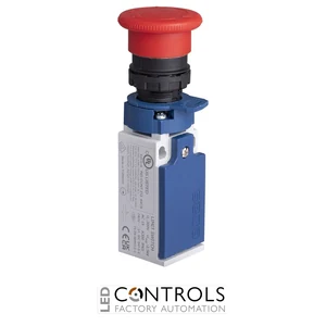 EMAS L5K13CPDE EMAS L5 SERIES LIMIT SW SNAP ACTION 1NO+1NC PLASTIC EMER.STOP