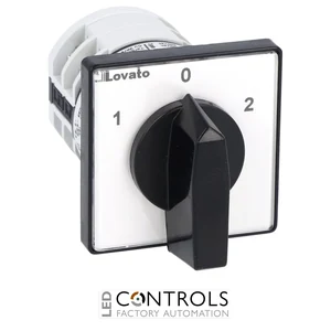 7GN1252U - 2P 3POS SWITCH GN1252U 48X48 FRONT MOUNT