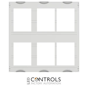 2CPX062882R9999 ABB AG90 3 x NH1 Cover 750w x 450h 3PW