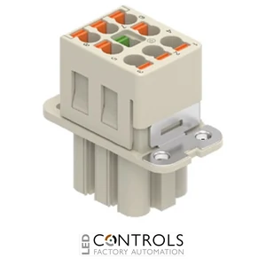 CQYF 08E ILME Female insert 8P+E 16 amp AXYR spring Size 32.13