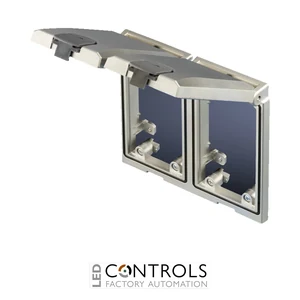 SZ2482.330 Rittal Interface flap modular mounting frame double with metal flap