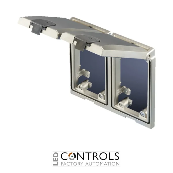 SZ2482.330 Rittal Interface flap modular mounting frame double with metal flap