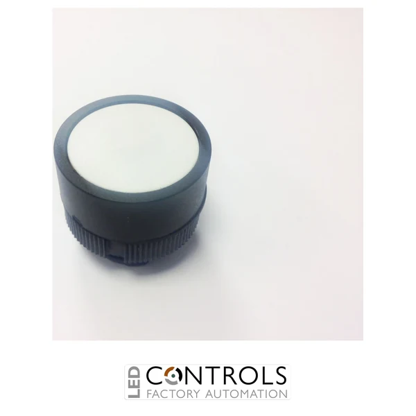 np2-ea/w chint white flush head push button to fit station