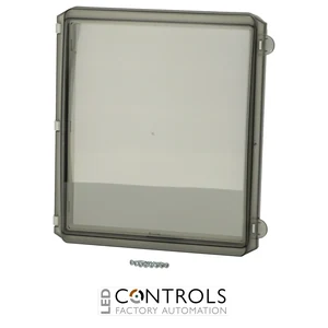 3730776 Fibox L 24 II Window for 24 modules Smoked transparent cover