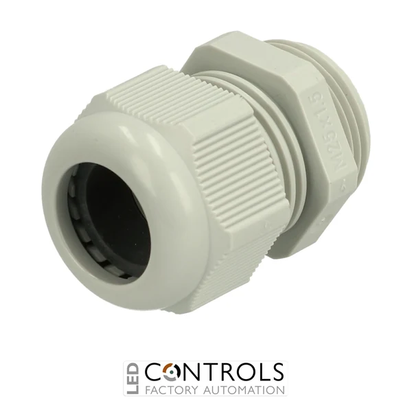 7016403 Fibox GPA M25 Cable gland (IP 68 - 5 bar), M25x1,5 for cable 11-17 mm
