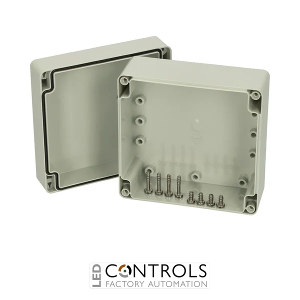 7083660 Fibox AB 121207 Enclosure, ABS Grey cover