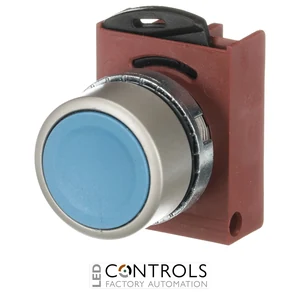 1SFA184006R9004 ABB P9MPNLG Blue Flush Momentary Pushbutton - image 3