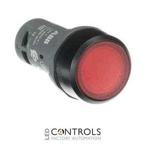 1SFA619101R1211 ABB CP2-12R-10 Illuminated Compact Pushbutton 110–130 V AC/DC 1NO - image 3