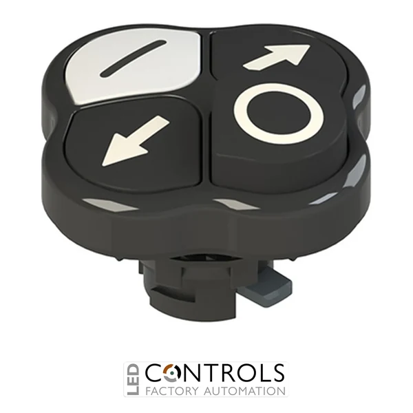 E2 1PQHA1QAAL Pizzato Quadruple pushbutton