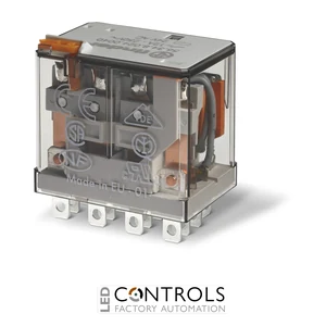 FINDER Miniature Power Relay 12A 3PCO plug in 110VAC 4pole 56.34.8.110.0054