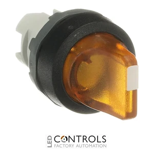 1SFA611212R1103 ABB M3SS3-11Y Illuminated 3-Position Maintained/Momentary Selector Switch - image 3
