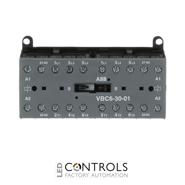 GJL1213901R0011 ABB VBC6-30-01-01 Mini Contactor 3-Pole 3NO Reversing