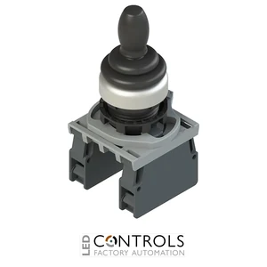 E2 AC-DXBC2618 Pizzato Complete unit with joystick, fixing adapter and contacts