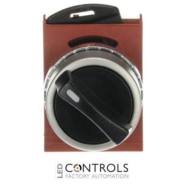 1SFA184140R9006 ABB P9MSMD5N P9M Two-Position Black Momentary Selector Switch