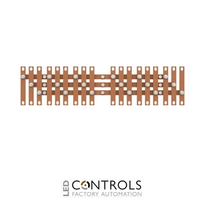 2CPX060451R9999 ABB ZH312 320A 20 x 5 mm 3-Pole Double-Level Copper Busbar System