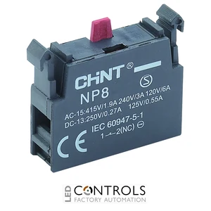 np8-cb01 chint n/c contact block
