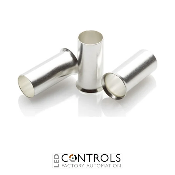 UCEF50025 Partex uninsulated cord end ferrule, 50mm², 25mm barrel