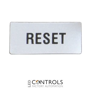 8LM2TAGB226 - """LABEL """"RESET"""""""