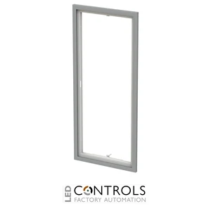 2CPX031797R9999 ABB BL650D Brushed Aluminium Stainless Steel Finish Design Frame 5 Row UK600 - image 2