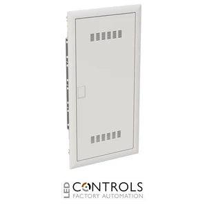 2CPX031385R9999 ABB UK648MV UK600 Flush-Mounted Ventilated Media Enclosure 4 Row 48 Module IP30 RAL 9016 White - image 3