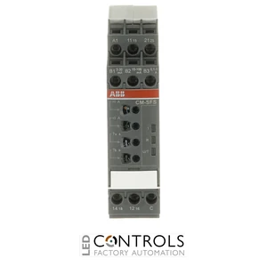 1SVR730760R0400 ABB CM-SFS.21S Current Monitoring Relay 3 mA–1 A RMS 24–240 V AC/DC