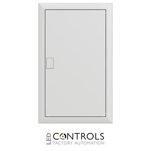 2CPX031371R9999 ABB UK636N3 UK600 Flush-Mounted Consumer Unit 36 Module 3 Row IP30 with Door and N/PE Terminals RAL 9016