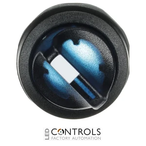 1SFA611201R1104 ABB M2SS2-11L Blue Illuminated 2-Position Maintained Selector Switch