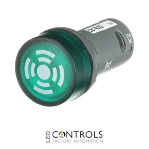 1SFA619600R6032 ABB CB1-603G Green Illuminated Buzzer 230 V AC - image 2